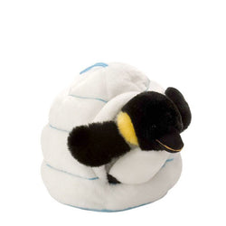 Penguin With Polar Igloo Soft Toy by Wild Republic