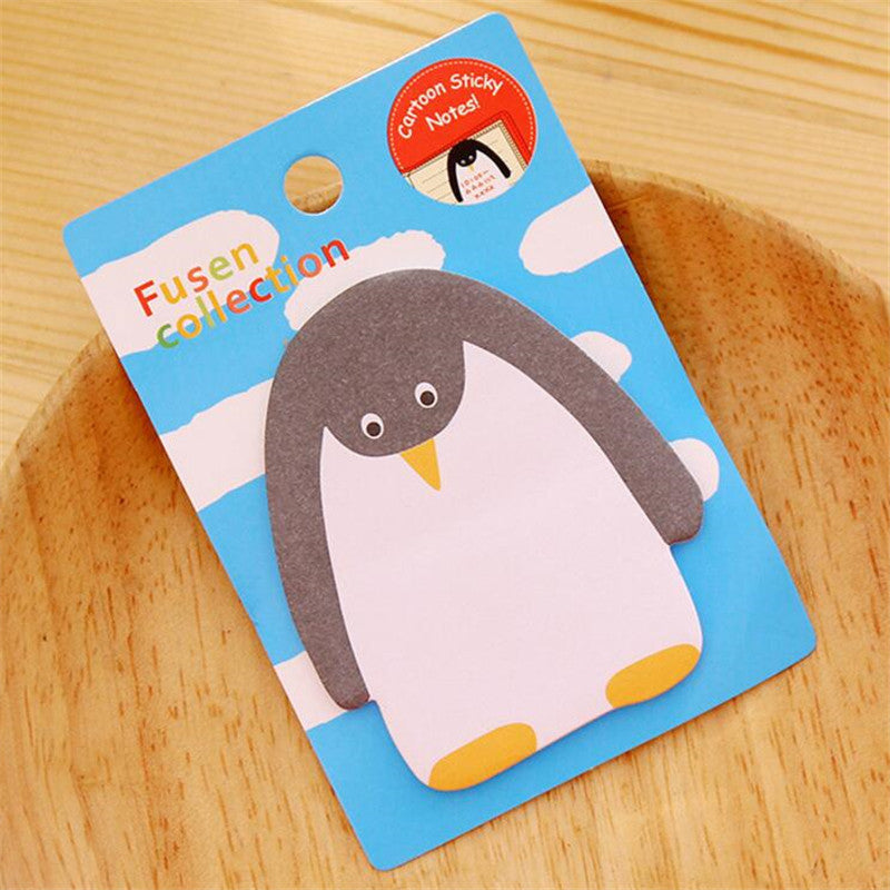 Penguin Sticky Notes | Penguin Post-it Notes Memo | Penguin Stationery ...