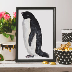 Adelie Penguin Print by Abby Cook Illustration