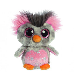 Hoppee Rockhopper Small Pink Penguin Soft Toy (5in / 12cm) by Aurora