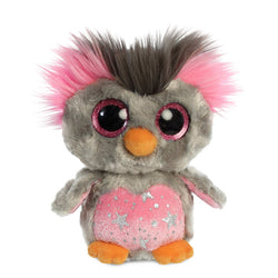 Hoppee Rock Hopper 8" (20cm) Pink Penguin Soft Toy by Aurora