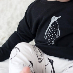 Childrens Long Sleeved Penguin Top by Fred & Noah