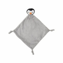 Grey Penguin Baby Comforter Blanket from Oeko Collection by Nature Planet