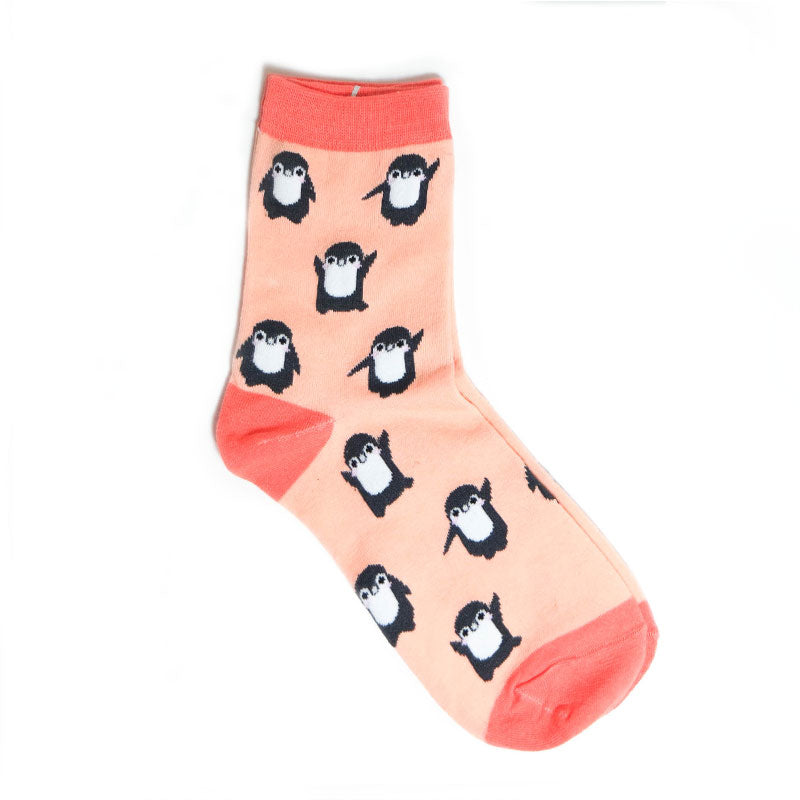 Womens Penguin Socks Size UK 37 Socks with Penguins on Them The