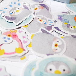 Penguin Sticker Set (45 Pieces) by Candy Poetry