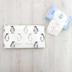 Foldable Penguin Baby Changing Mat by Fred & Noah