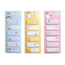 Penguin Lesson 'Weekend Penguin' Index Marker Sticky Tabs