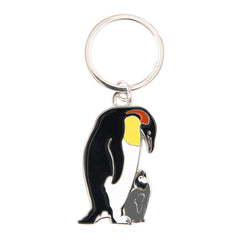 Penguin Keychain Gold Plated Penguin Backpack Clasp Bird 