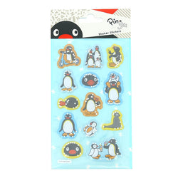 Pingu 3D Shaker Sticker Set