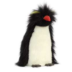 Theo Rockhopper Penguin Soft Toy 10.5" (29cm) Luxe Boutique by Aurora