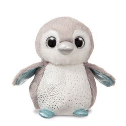 Misty Penguin 10" (25cm) Sparkle Tales Grey Penguin Soft Toy by Aurora