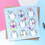 Penguin Birthday Card by Sian Shrimpton