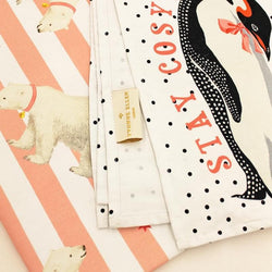 Penguin Tea Towel Set by Yvonne Ellen
